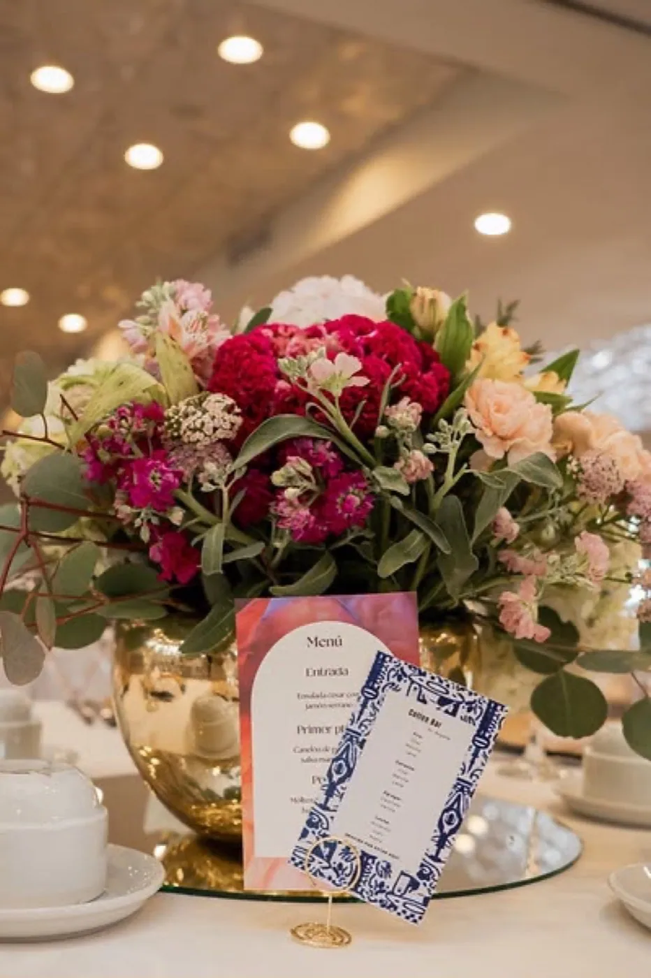 Arreglo floral para despedida de soltera