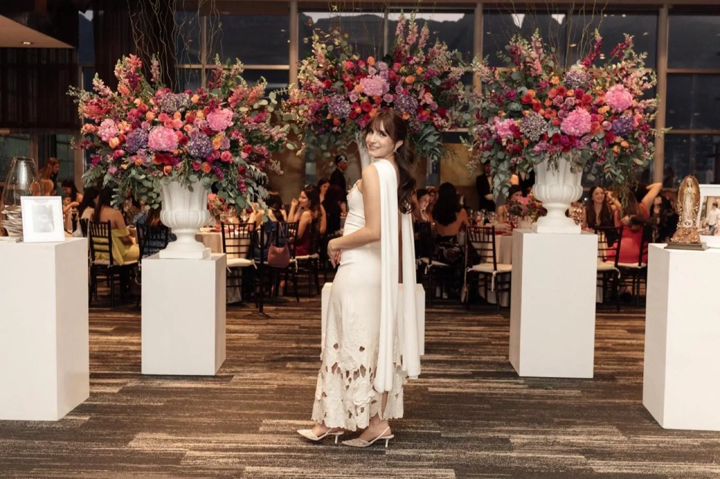 Arreglo floral para despedida de soltera
