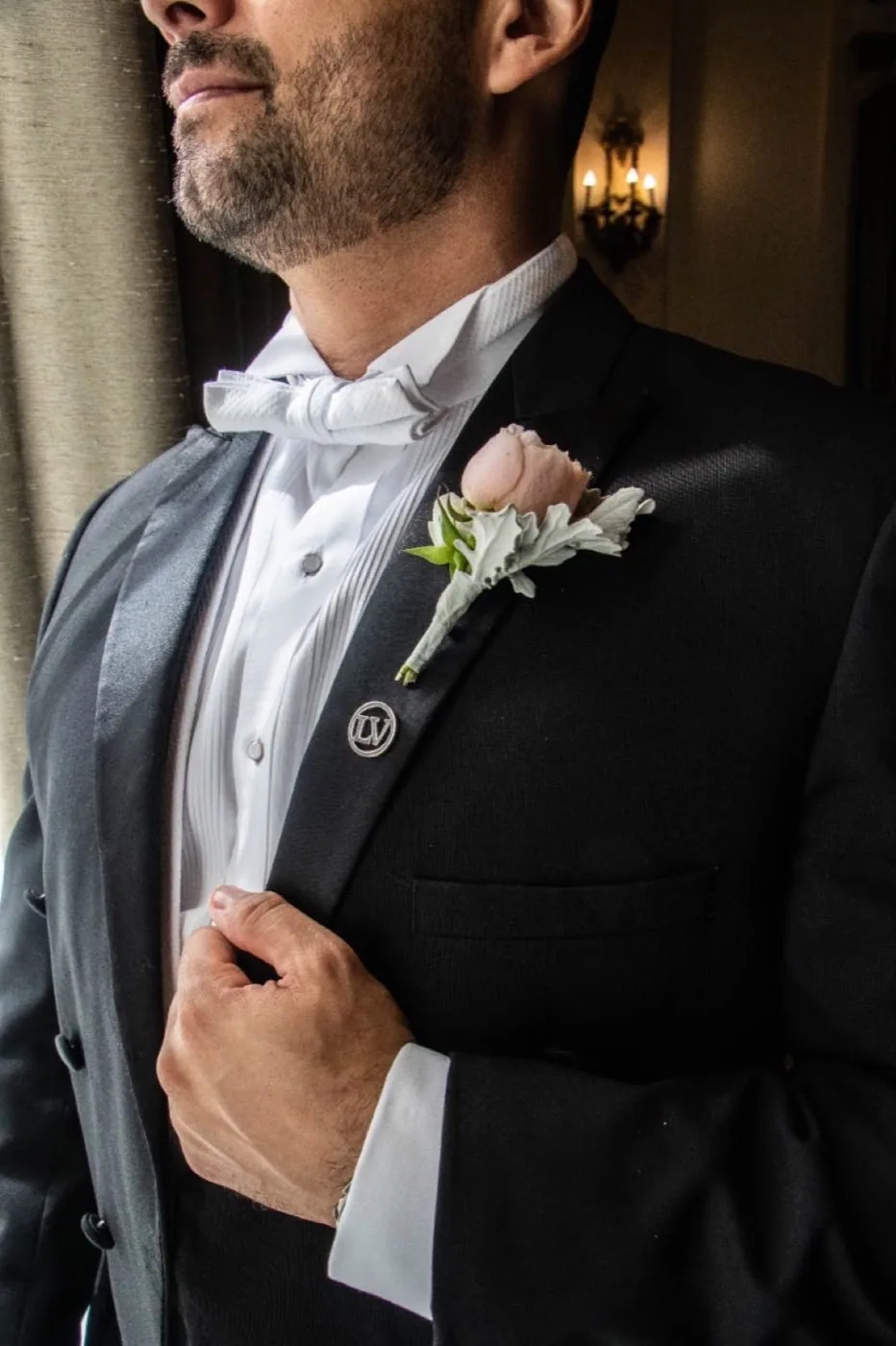Ramo de novia con diseño floral artesanal